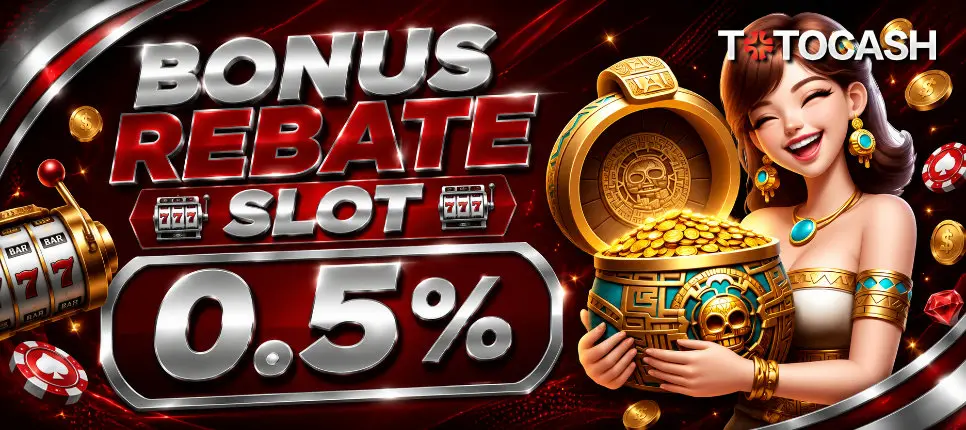 Akses link login dan daftar Totocash resmi di sini. Nikmati layanan slot online terpercaya, bonus rebate 0.5%, dan jaminan menang berapapun dibayar lunas.